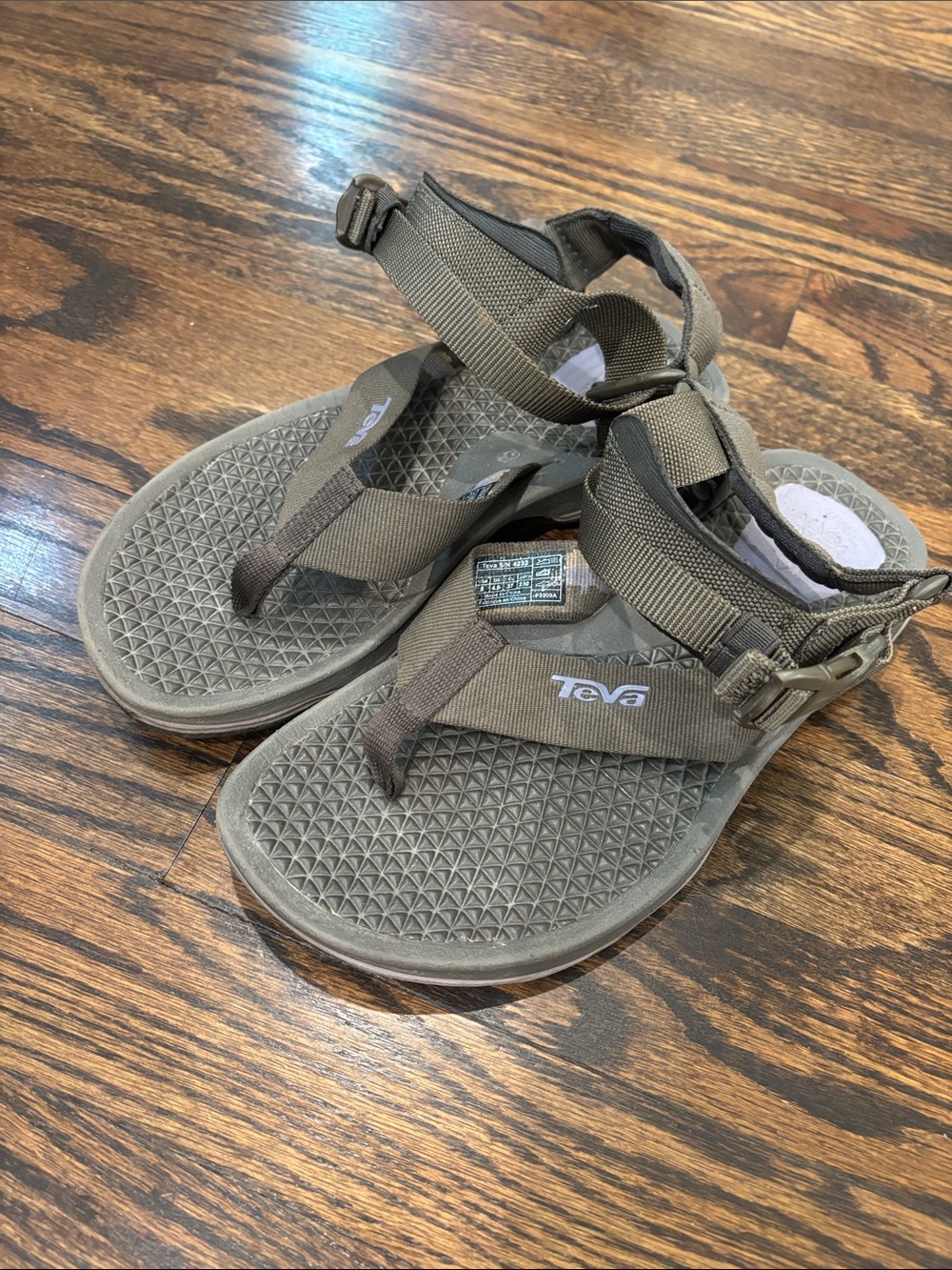 Teva Pro Original sandals thong adjustable ankle buckle straps size 6